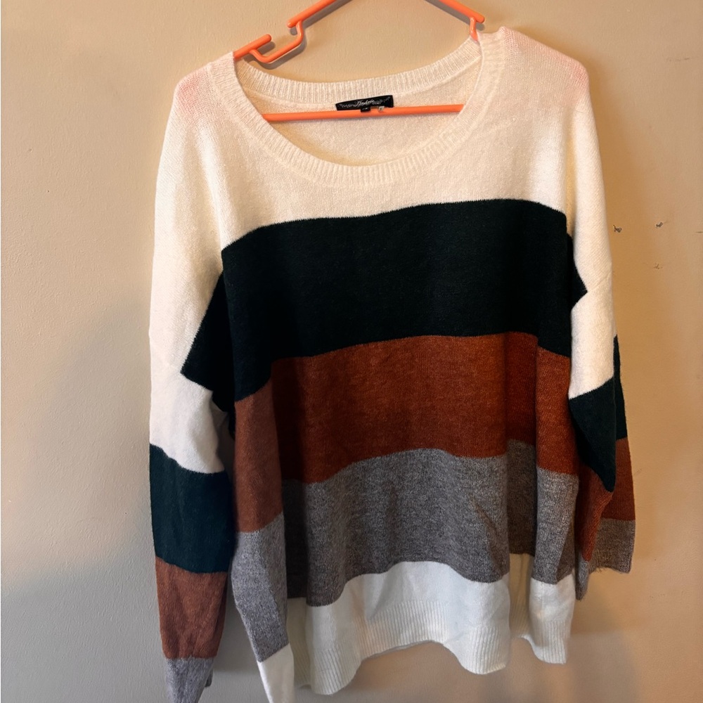 ANDREE BY UNIT Multicolor Striped Sweater